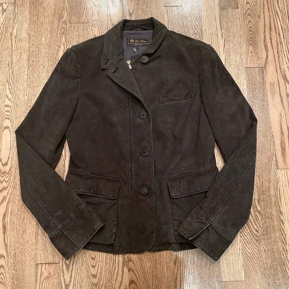 Loro Piana Suede Leather Jacket - Picture 1 of 11